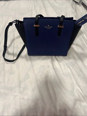 Kate Spade New York Blue Winged Satchel